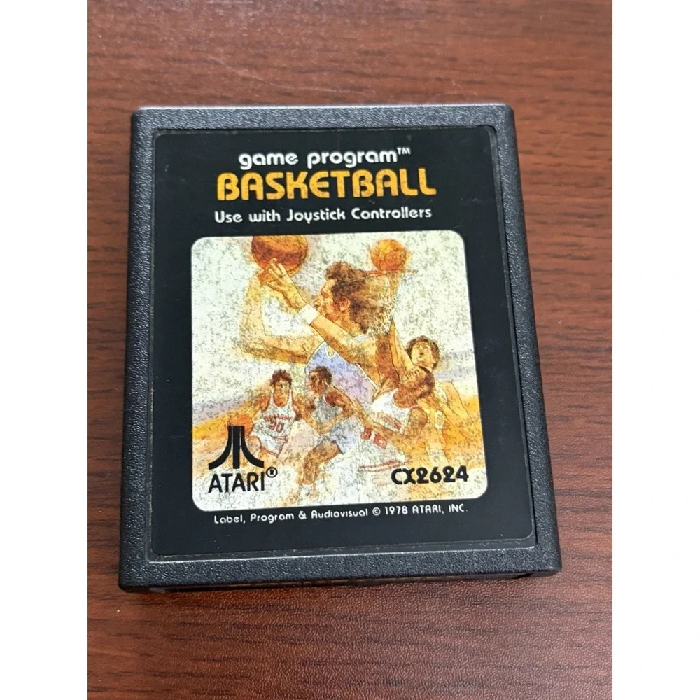 ATARI 2600: Basketball 1978 Video Game‎ Cart Only